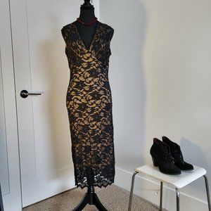 Vintage 90s Lace cocktail dress